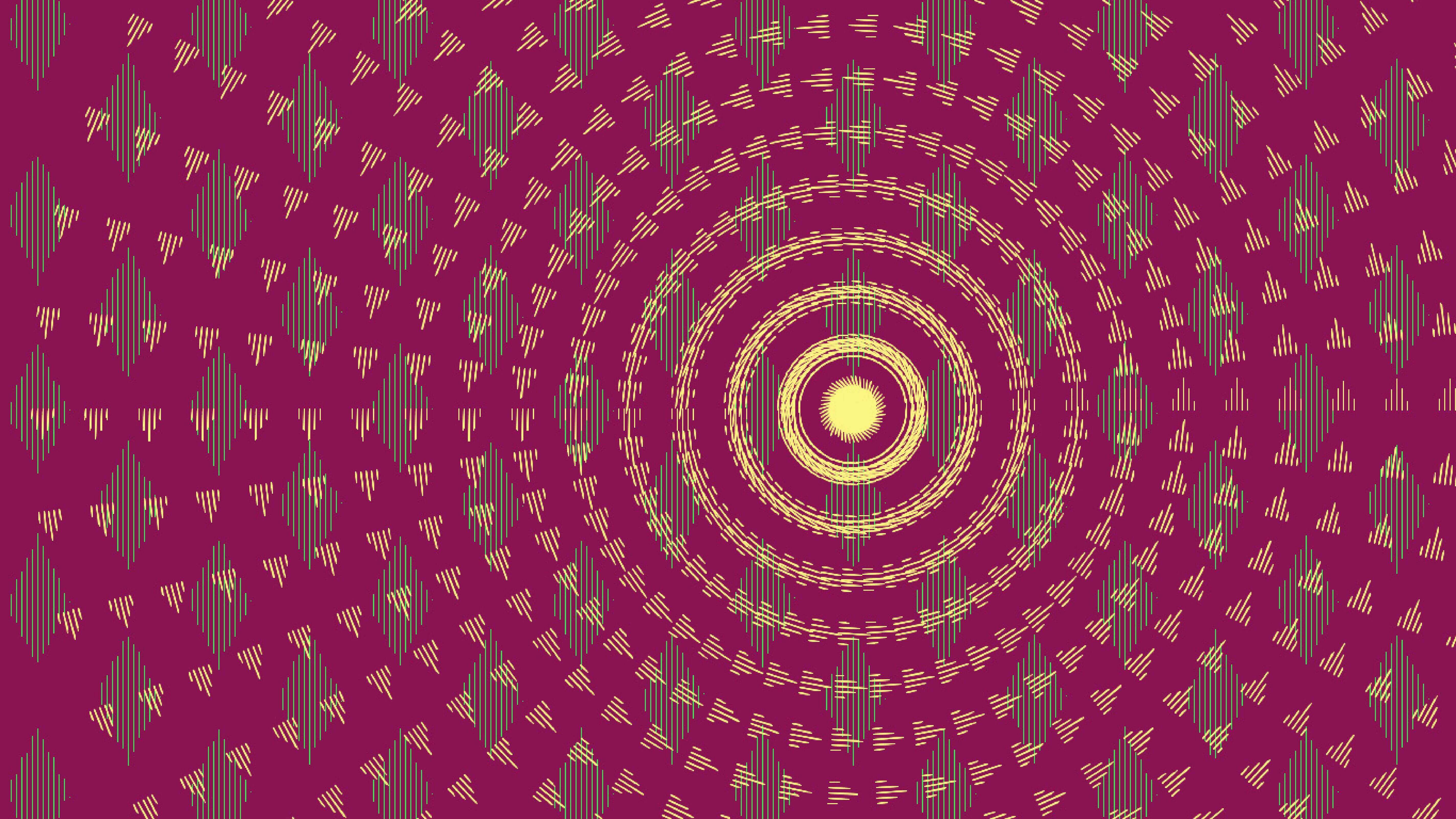 Generated Ikat-derived pattern, variation 2