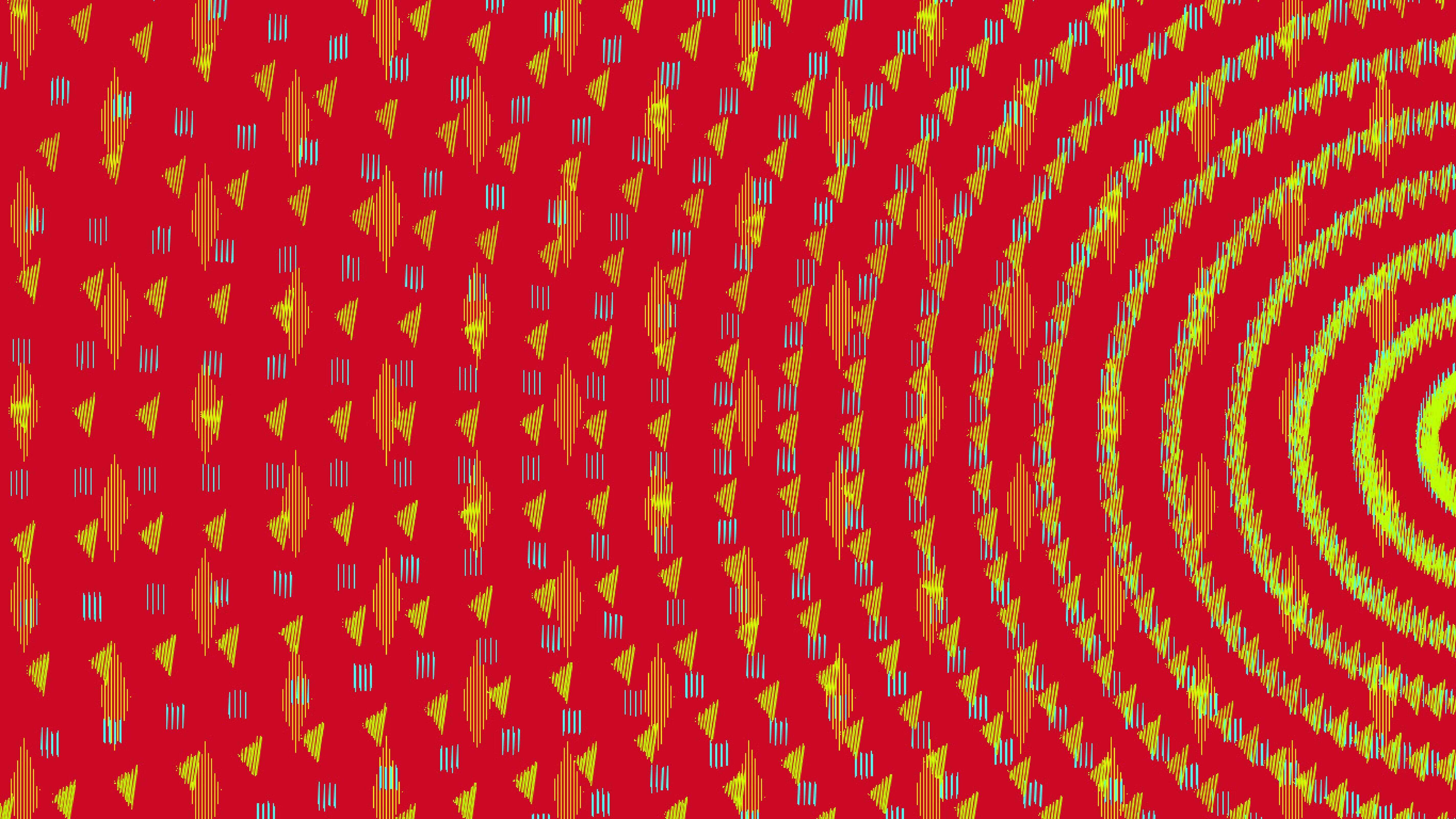 Generated Ikat-derived pattern, variation 3