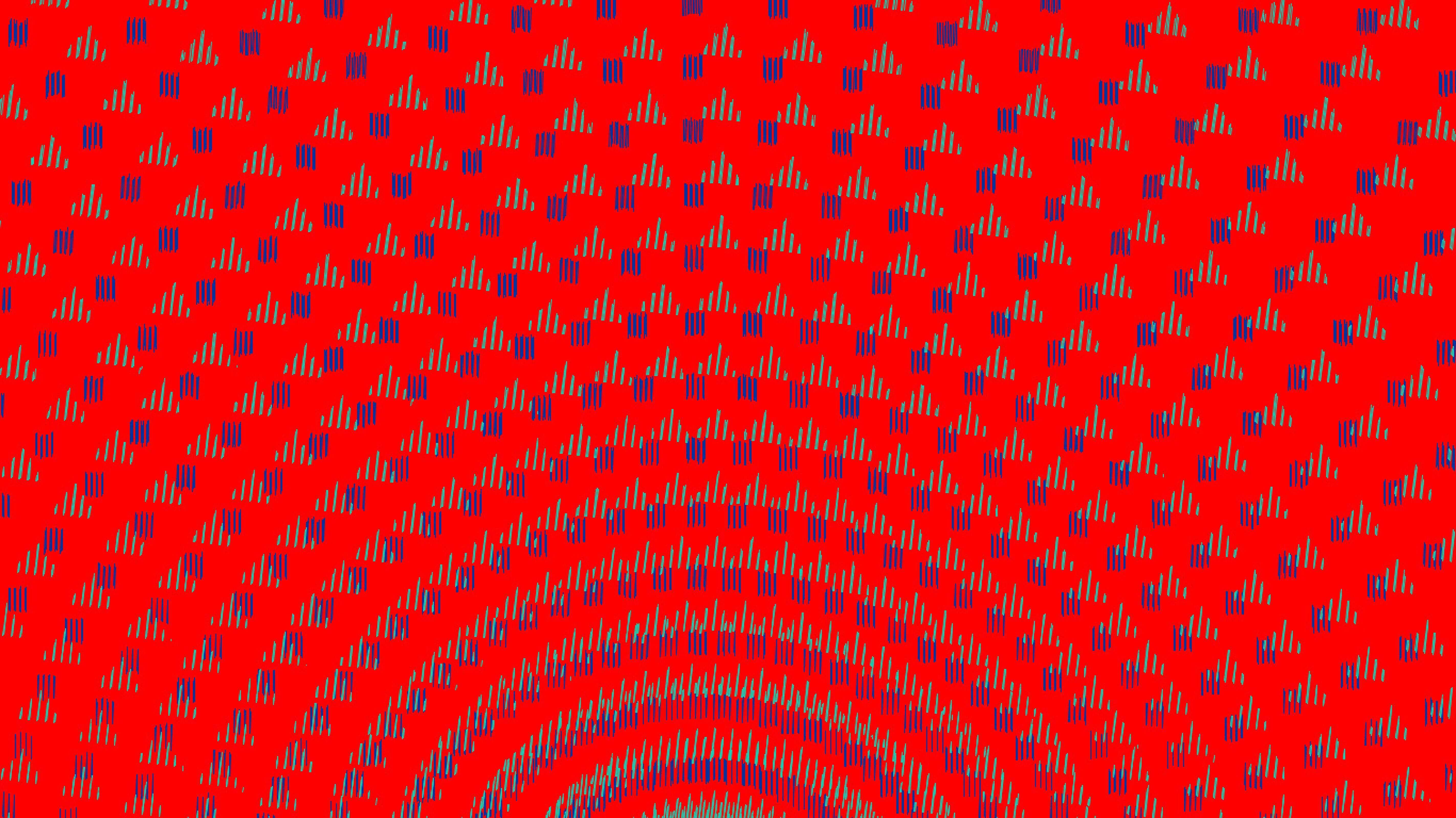 Generated Ikat-derived pattern, variation 5