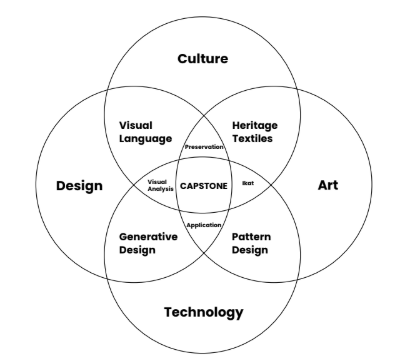 Illustration outlining the transdisciplinary nature of the project